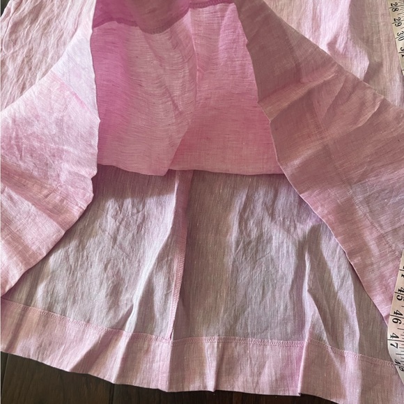 NWOT Tuckernuck Pomander Place Dress Sabella Maxi Linen in Pink XS - Picture 7 of 9